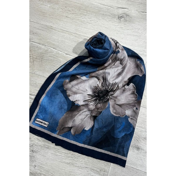 Dijital Bambu Pamuklu Şal 021M